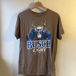 Busch Light Men’s Deer Tee Size Medium